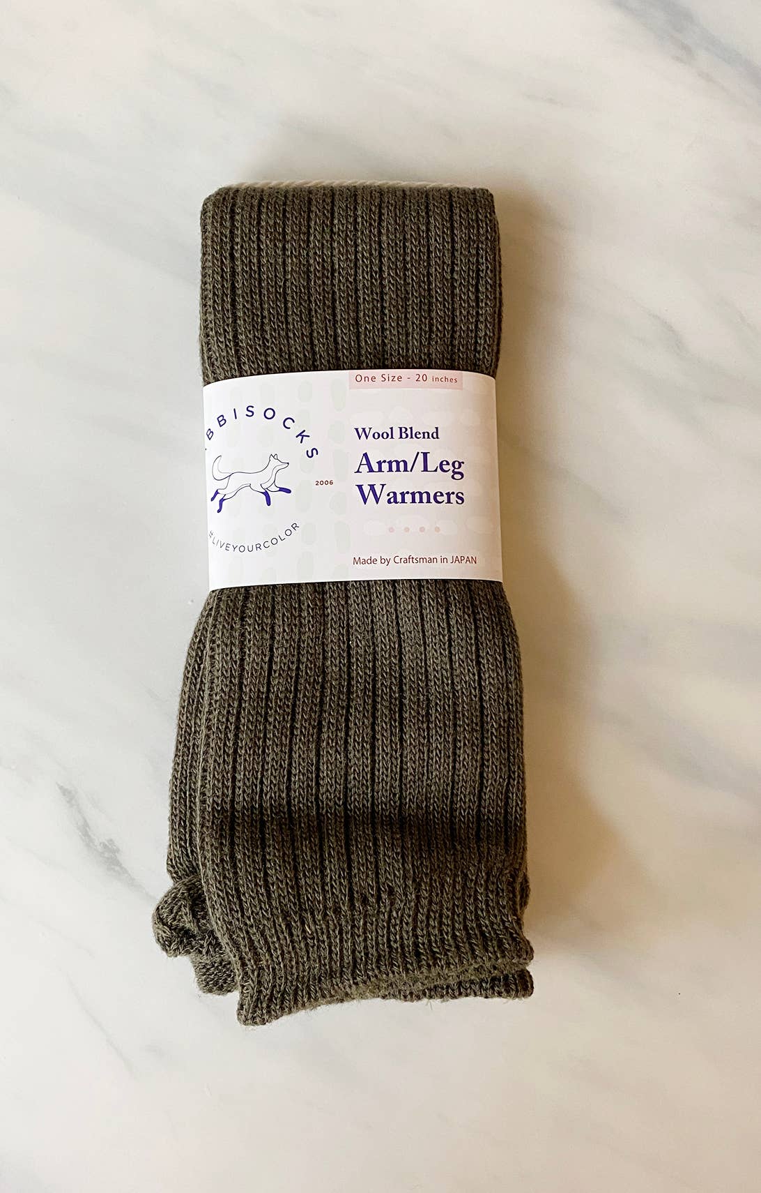 Wool Blend Arm Warmers / Leg Warmers