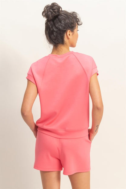 Crewneck Sleeveless Top