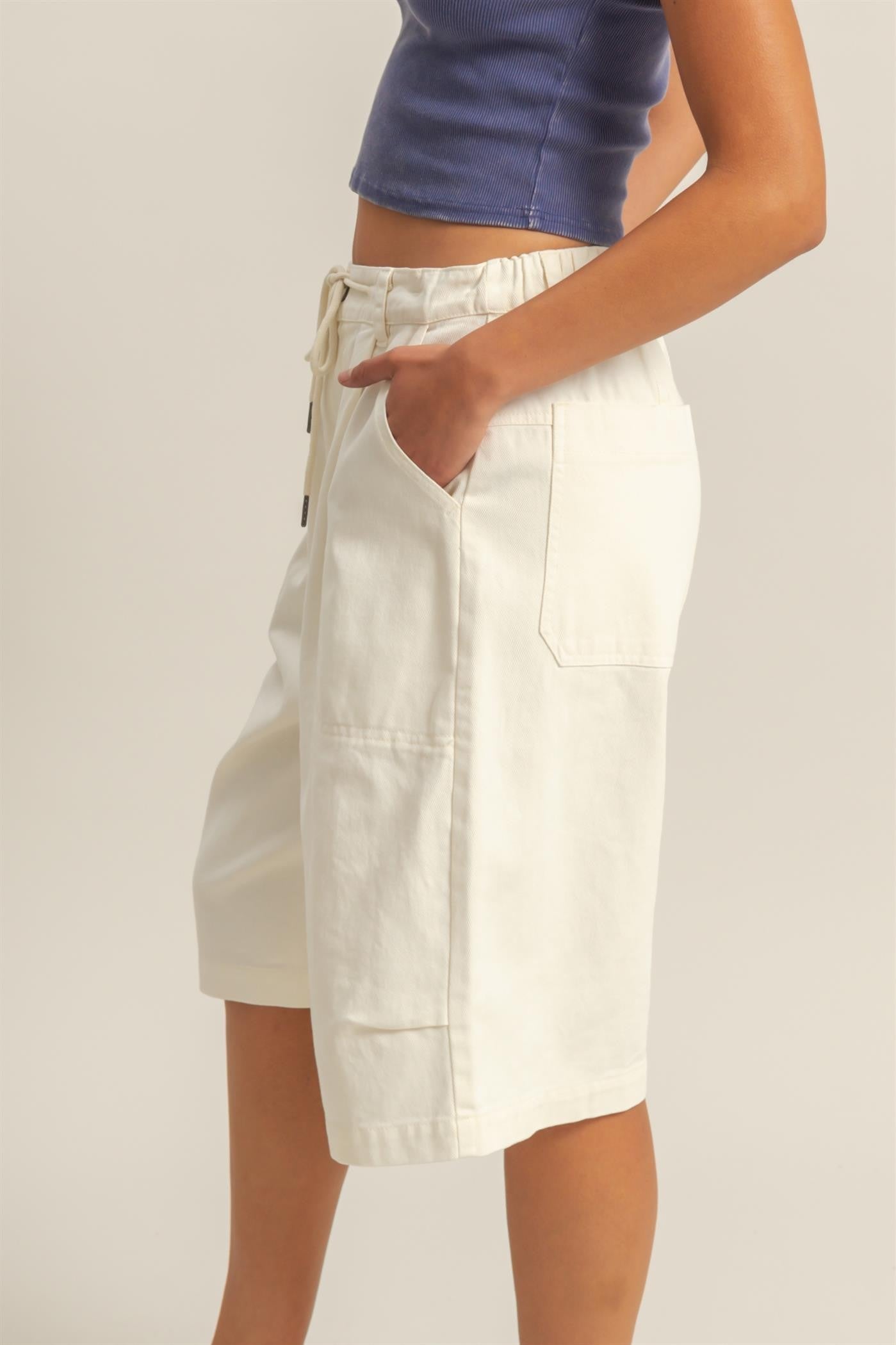 Wide Leg Jorts