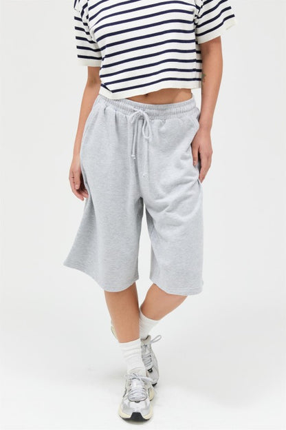 French Terry Bermuda Short