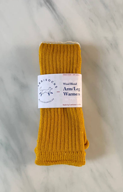 Wool Blend Arm Warmers / Leg Warmers