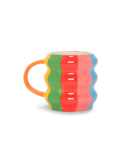 Rainbow Stripe Mug