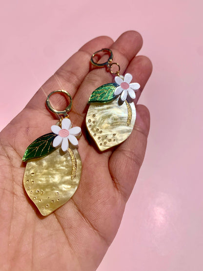 Lemon Earrings