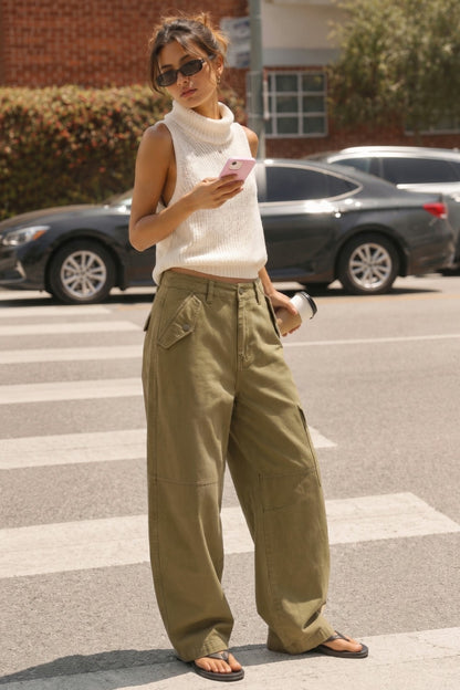 Cargo Barrel Pants