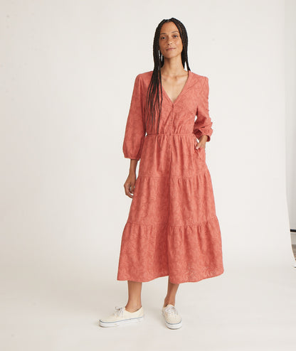 Eyelet Willow Midi Dress