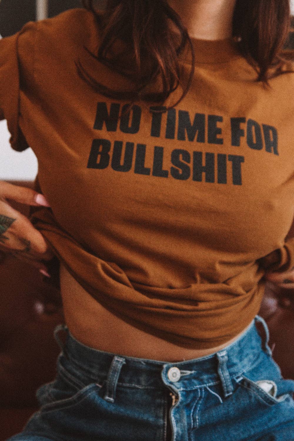 No Time For BS Vintage Tee