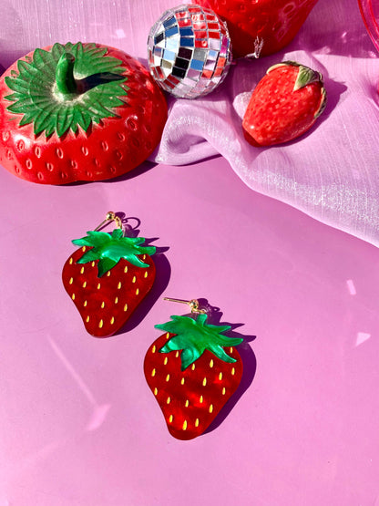 Strawberry Earrings