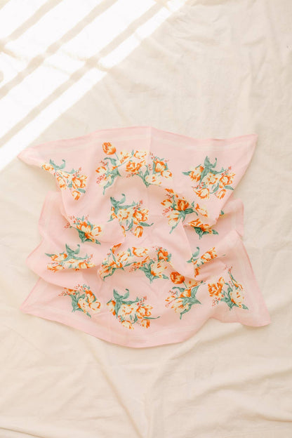 Orchid Flower Bandana 🎀: Pink