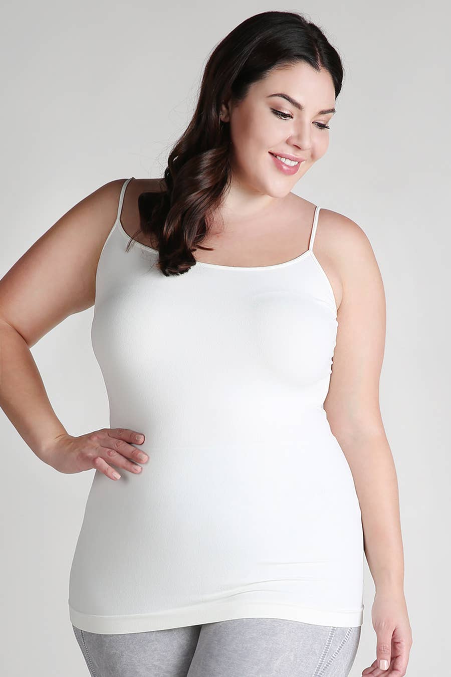 Plus Size Long Camisole