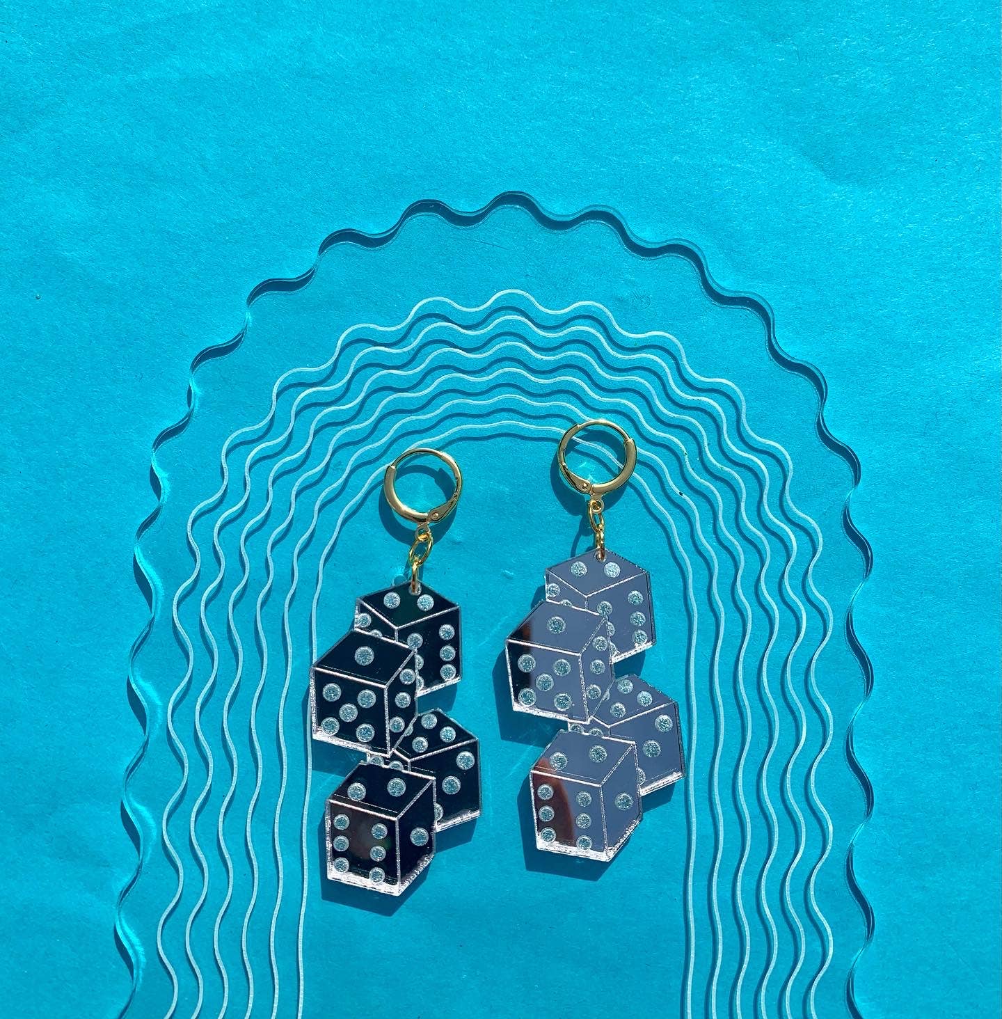 Dice Earrings